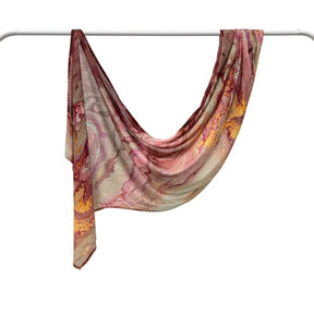 MJ001  Double stitch modal hijab with beautiful prints – softness meets artistry