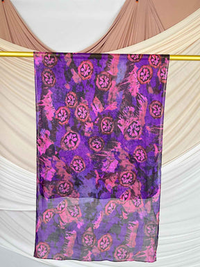 VI007  Modal double-sided penetration tie-dye Muslim hijab