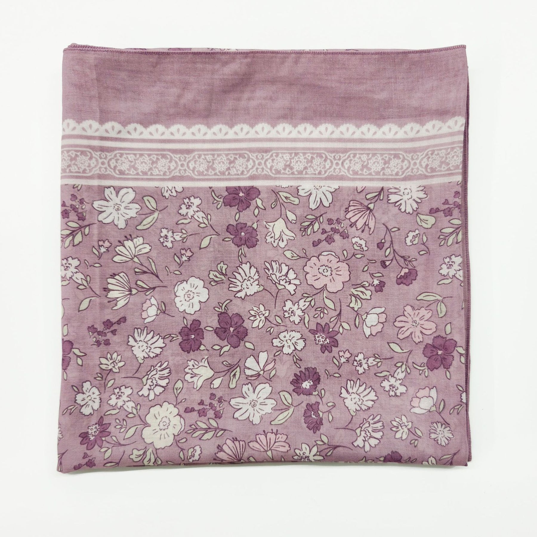 G1045 110*110cm  Quick-Dry Sun-Shading Voile Printed Square Scarf