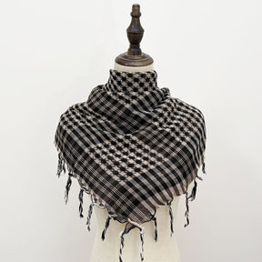 XA003  102*102cm Desert Tactical Tassel Scarf - MOQ:2
