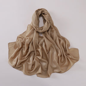 MSL328 Pure color diamond chiffon long scarf scarf wholesale