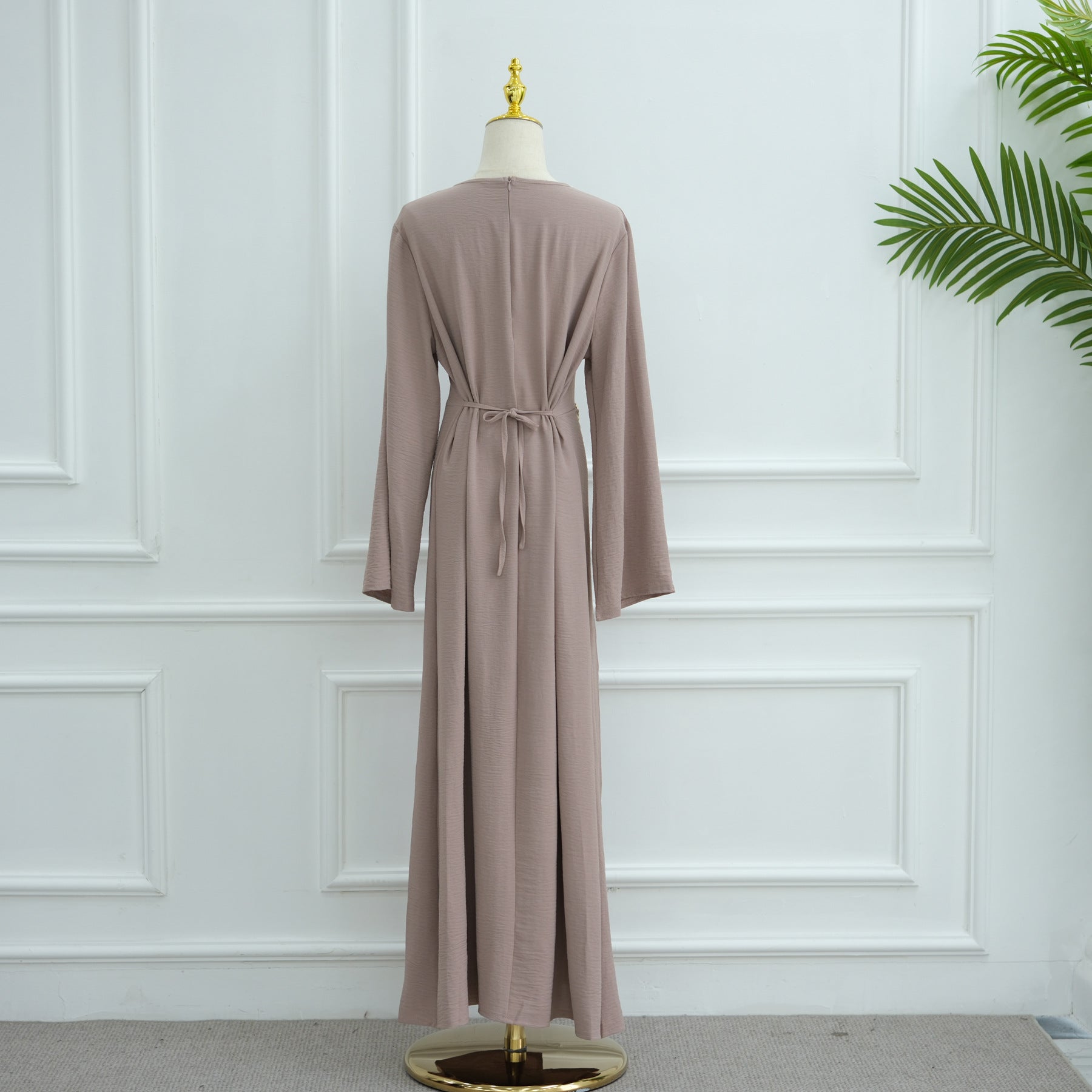 LR1077  Women's Plain Minimalist Dress for Daily Wear