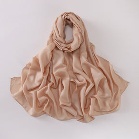 MSL328 Pure color diamond chiffon long scarf scarf wholesale