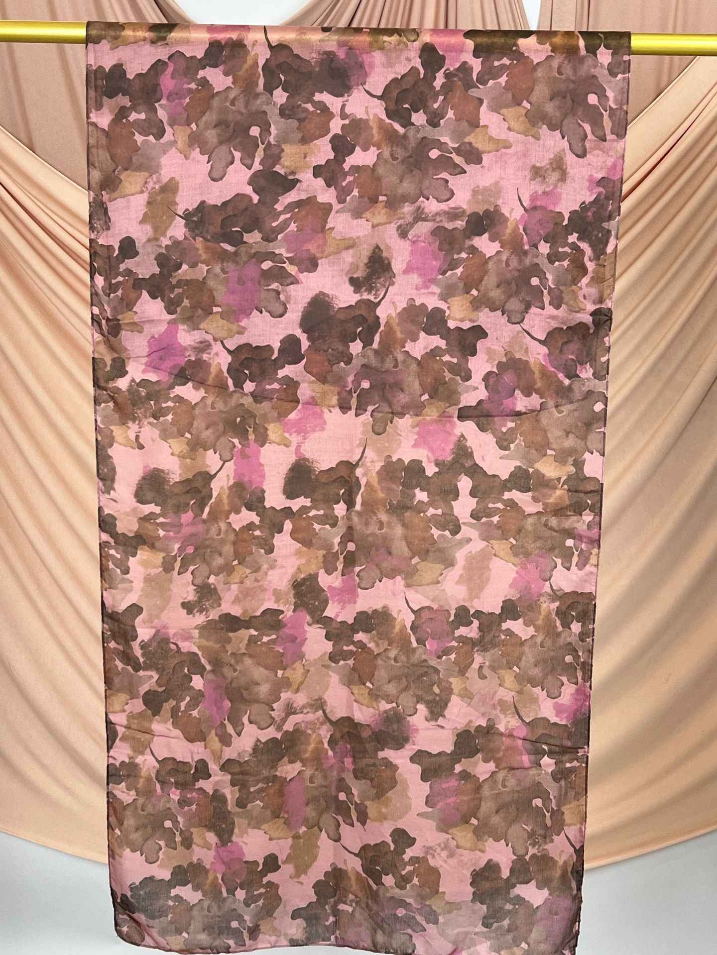 MD022  Modal single stitch Muslim hijab