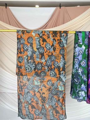 VI007  Modal double-sided penetration tie-dye Muslim hijab