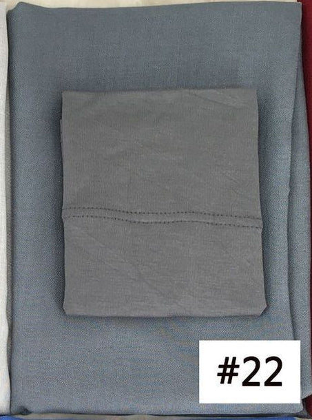 HY006 Gorro de algodón de bambú fino, transpirable, de color sólido