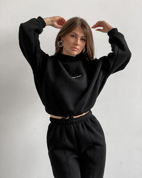 M1051  Women's New Spring Printed Sweatshirt 2-Piece Set