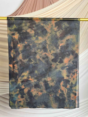 FZ012  Faux Silk Double-Sided Penetration Hijab