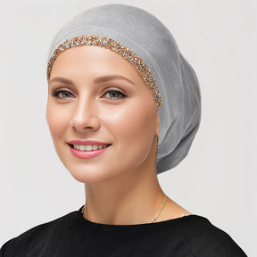 RS018  Solid color hot-drilled mercerized cotton cap