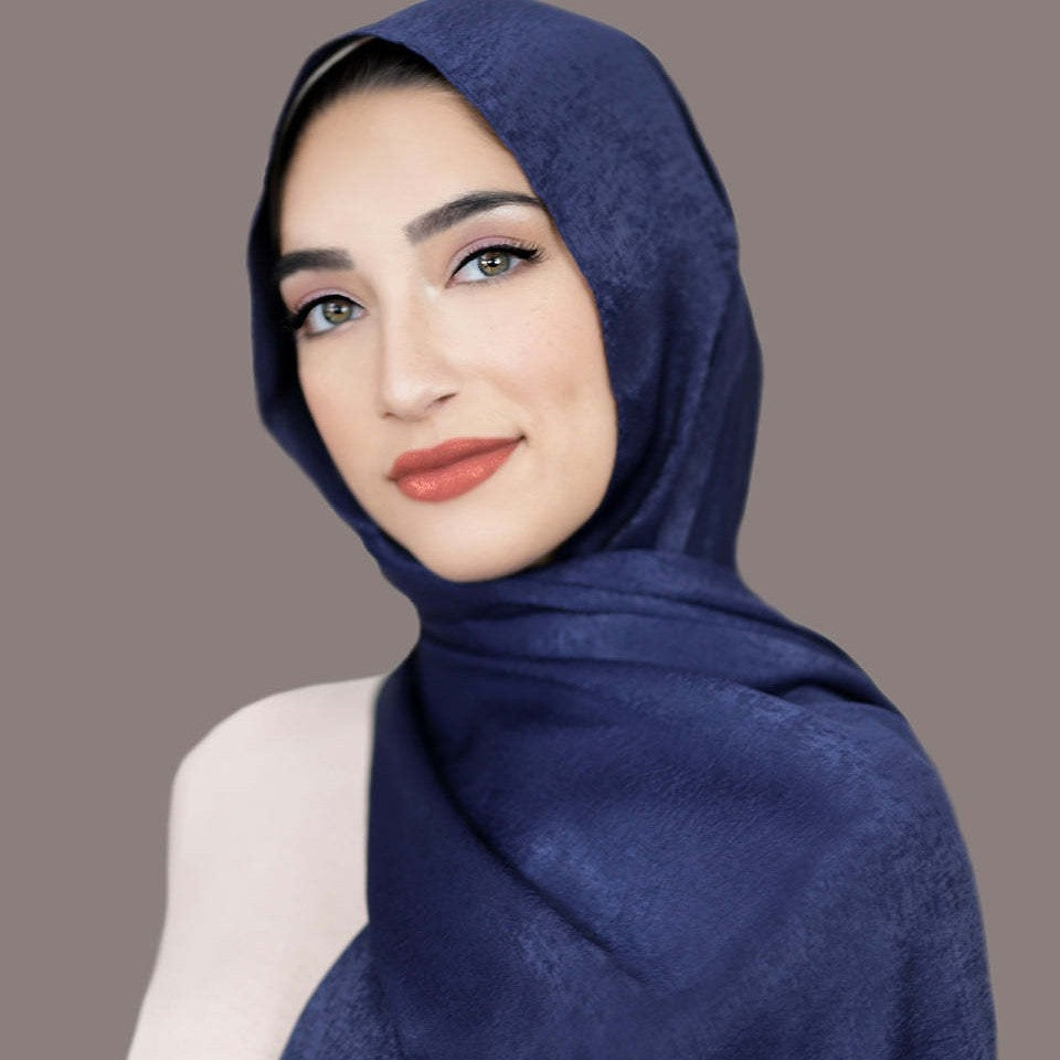 WJA153  Plain Velvet Scarf