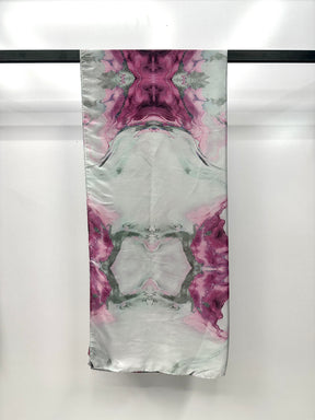 MYS001   Printed silk  hijab