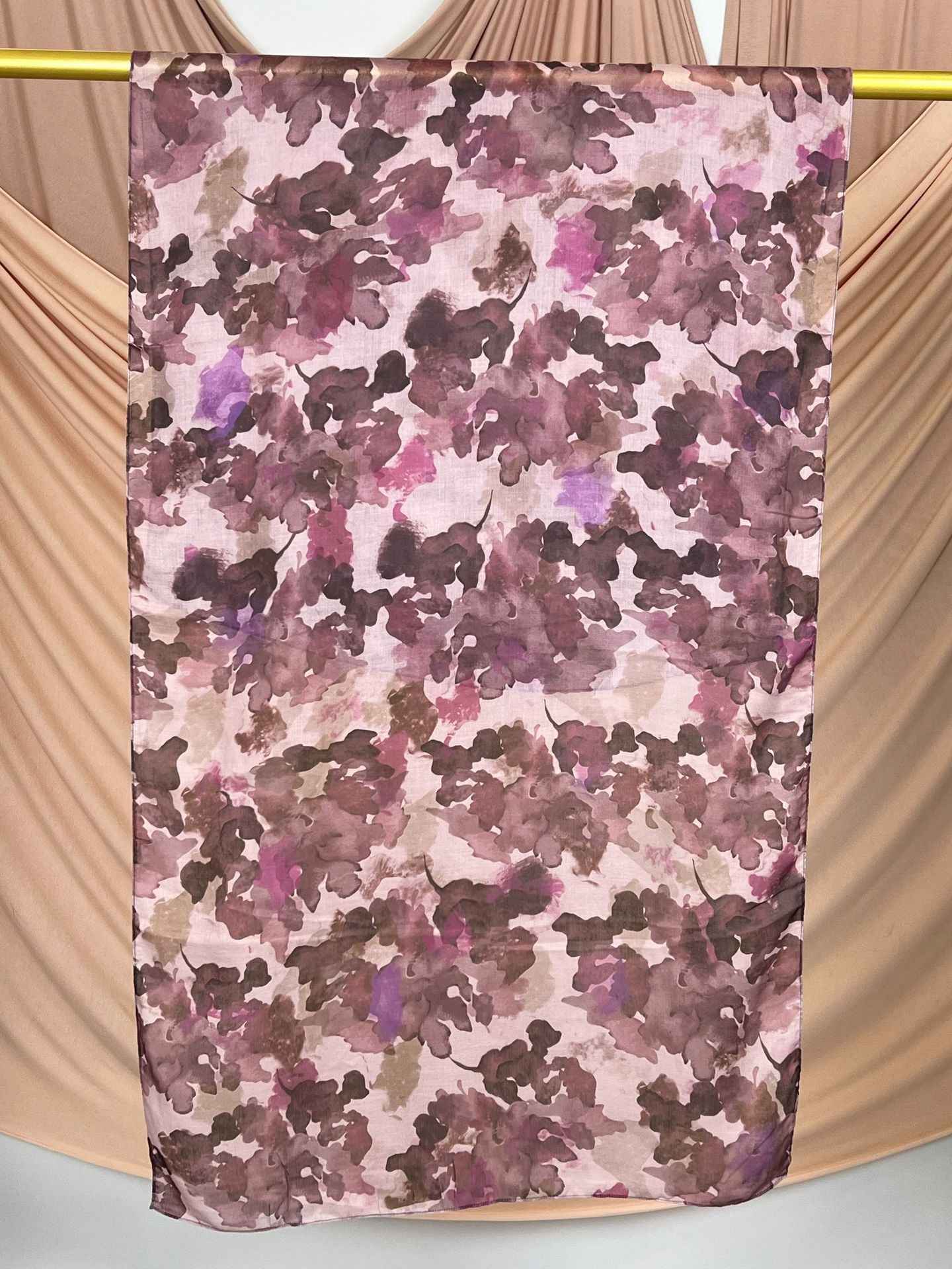 MD022  Modal single stitch Muslim hijab