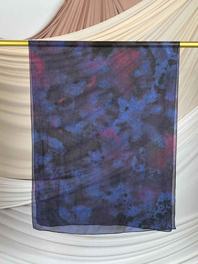 FZ012  Faux Silk Double-Sided Penetration Hijab