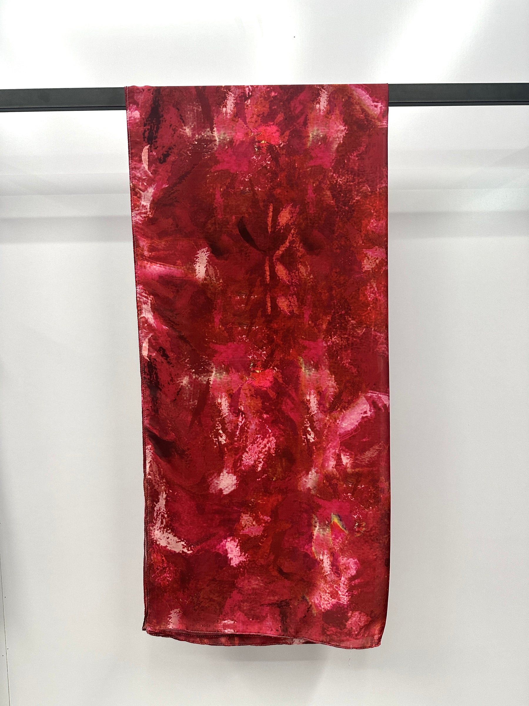 MYS001   Printed silk  hijab