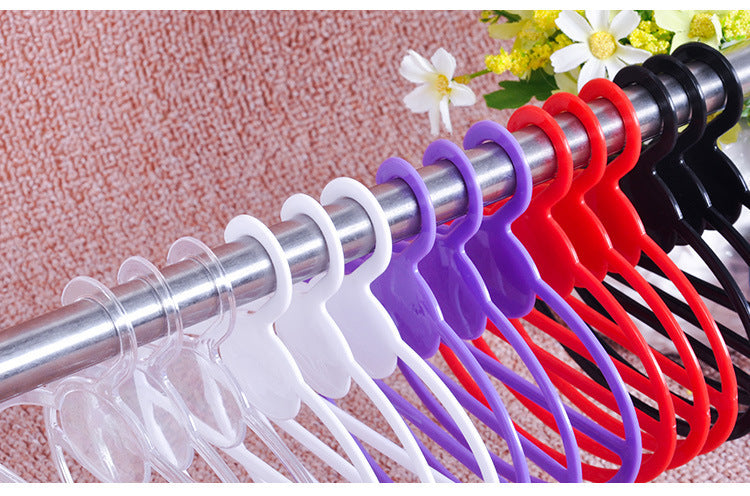 5005#13cm  Scarf Holder Plastic Oval Display Hook