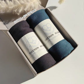 WJA168 Natural Wrinkle Rayon Scarf Solid Color Neck Scarf Cotton Linen Shawl - MinYang Fashion Apparel Accessory Manufacturer