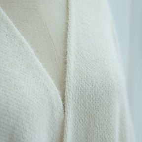 LR1125  Thick Winter Abaya Cardigan with Belt
