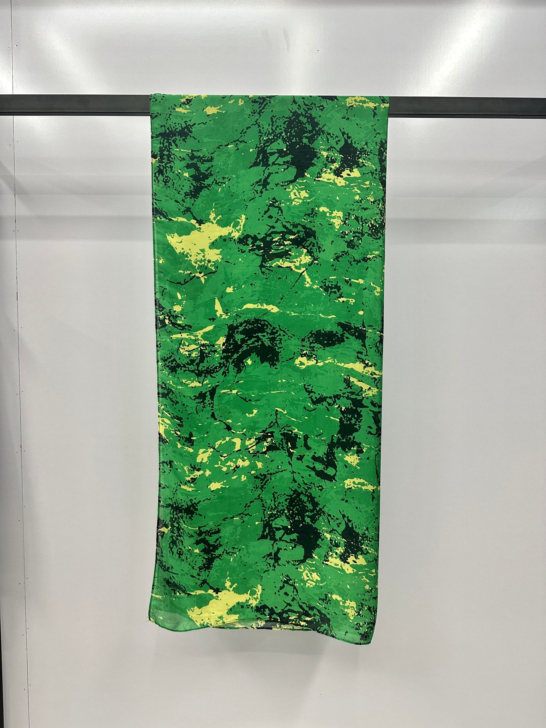 MYS001   Printed silk  hijab