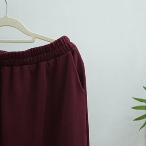 LR1127  Casual Loose Zipper Collar Top and Skirt 2-Piece Set