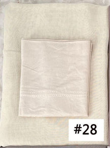 HY006 Gorro de algodón de bambú fino, transpirable, de color sólido