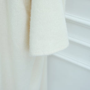 LR1125  Thick Winter Abaya Cardigan with Belt