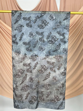 MD018  Modal polyester-cotton tie-dye single stitch Muslim hijab