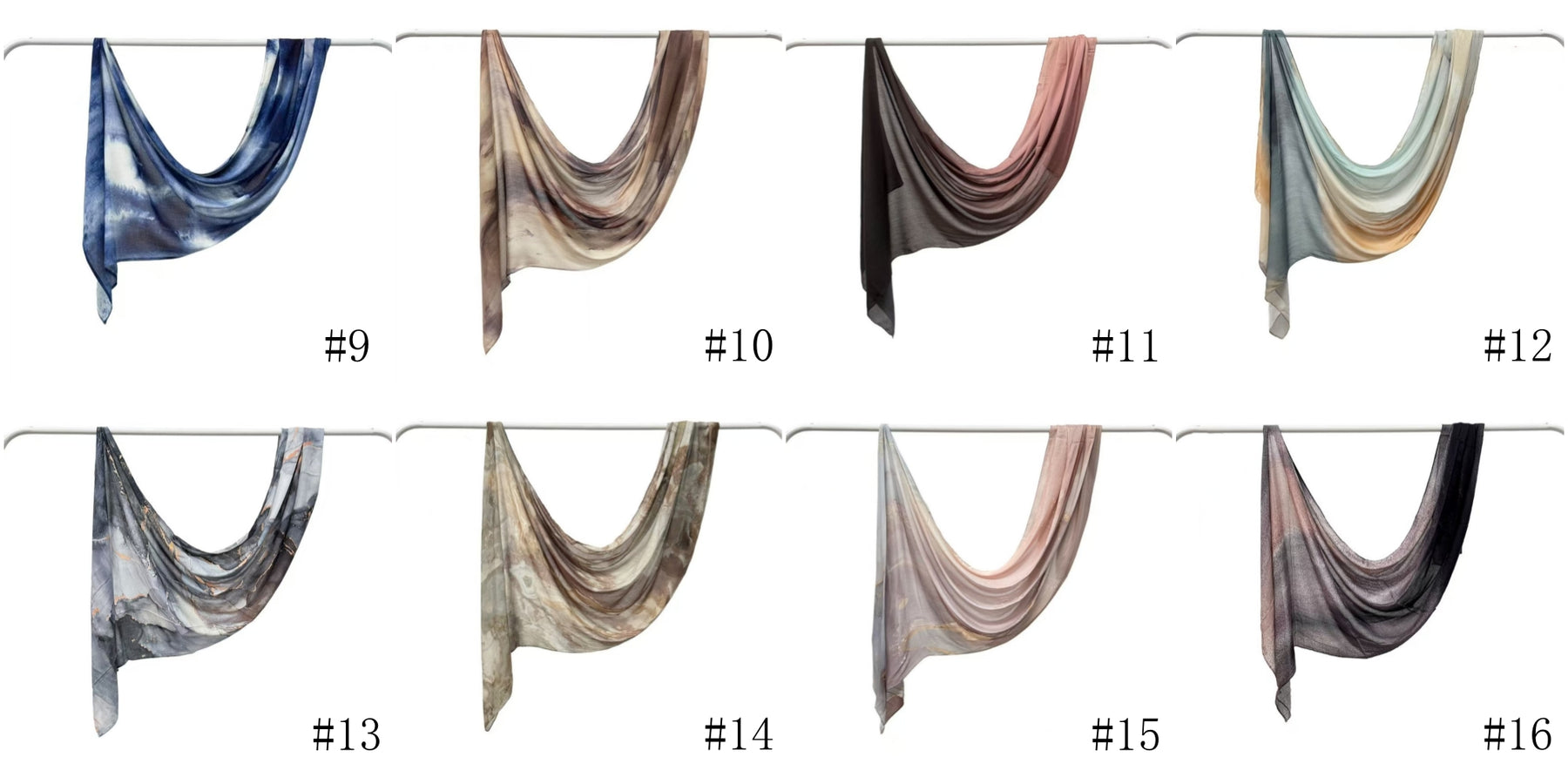 MJ001  Double stitch modal hijab with beautiful prints – softness meets artistry