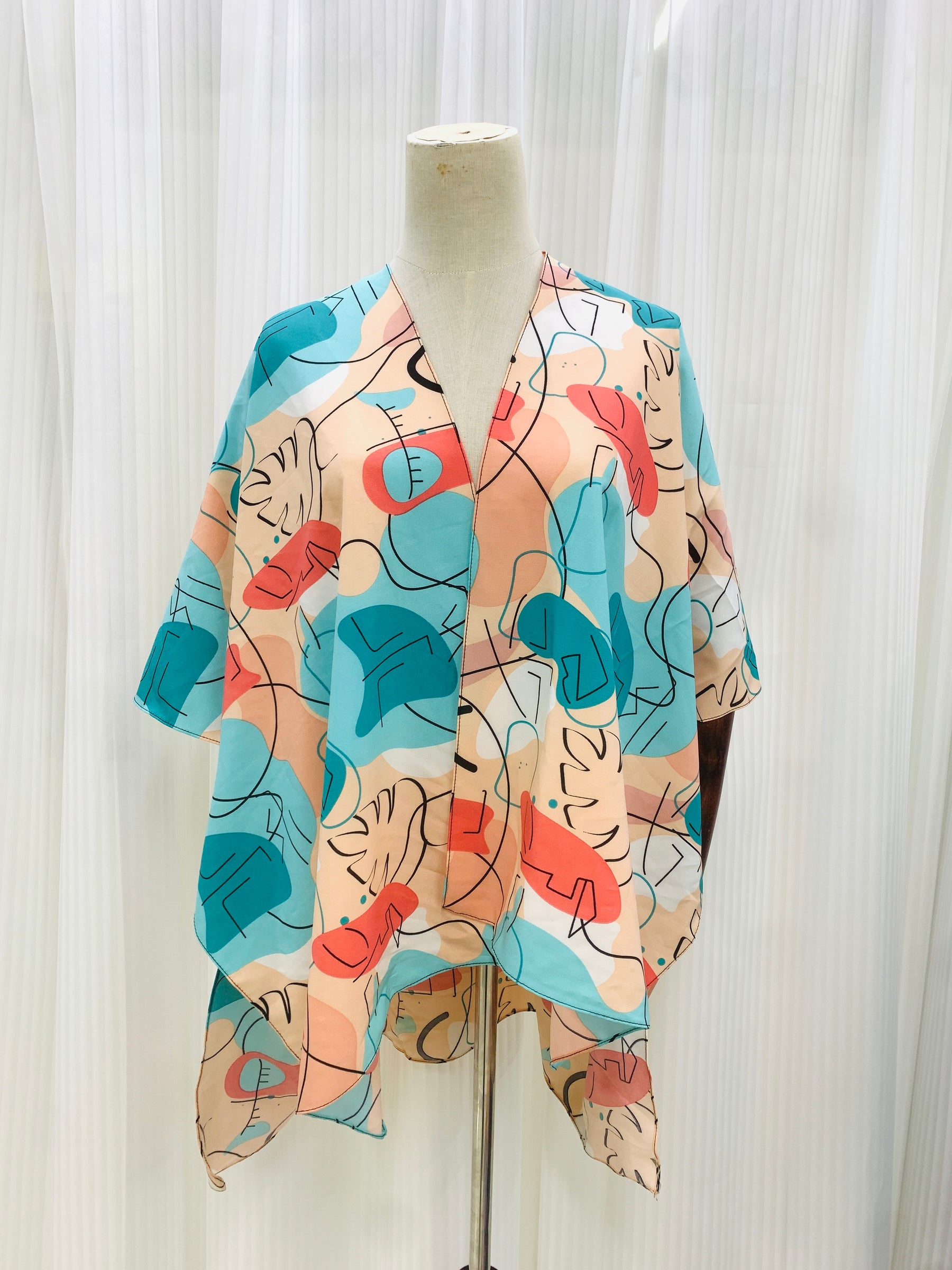 MTC02 printed chiffon shawl - MinYang Fashion Apparel Accessory Manufacturer