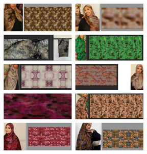 MYU001   printed silk (Product style diagram)