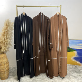 1679 muslim cardigan abaya