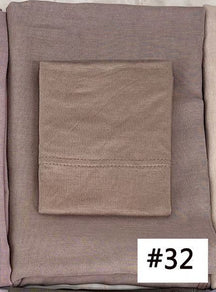 HY006 Gorro de algodón de bambú fino, transpirable, de color sólido