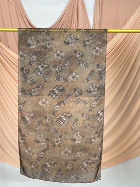 MD018  Modal polyester-cotton tie-dye single stitch Muslim hijab