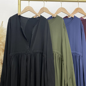 6692 plain muslim abaya