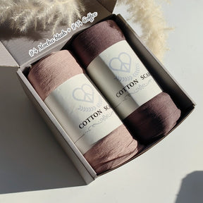 WJA168 Natural Wrinkle Rayon Scarf Solid Color Neck Scarf Cotton Linen Shawl - MinYang Fashion Apparel Accessory Manufacturer