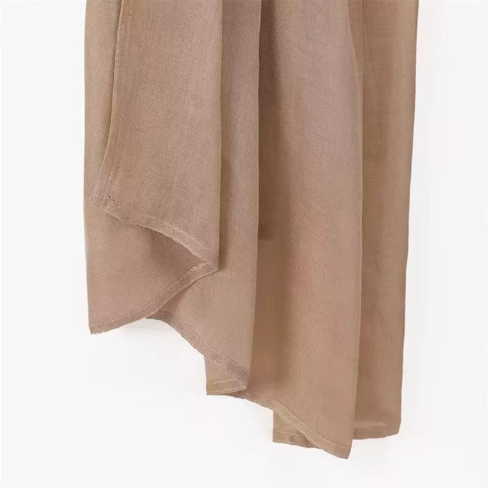 VS527 85X190 40 COLOR Venta caliente de doble aguja de alta calidad Rayón modal hijab