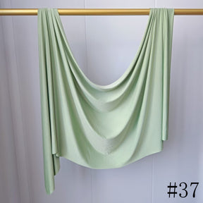 JB43  Plain Soft Breathable Liquid Jersey Hijab