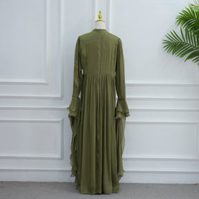 LR1169  Double-layer waist dress – no hijab