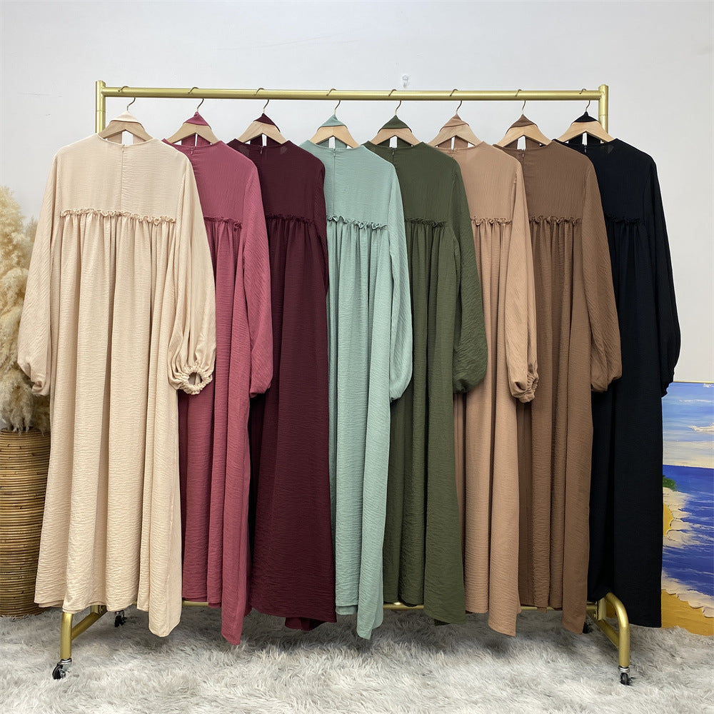 6694 plain muslim abaya