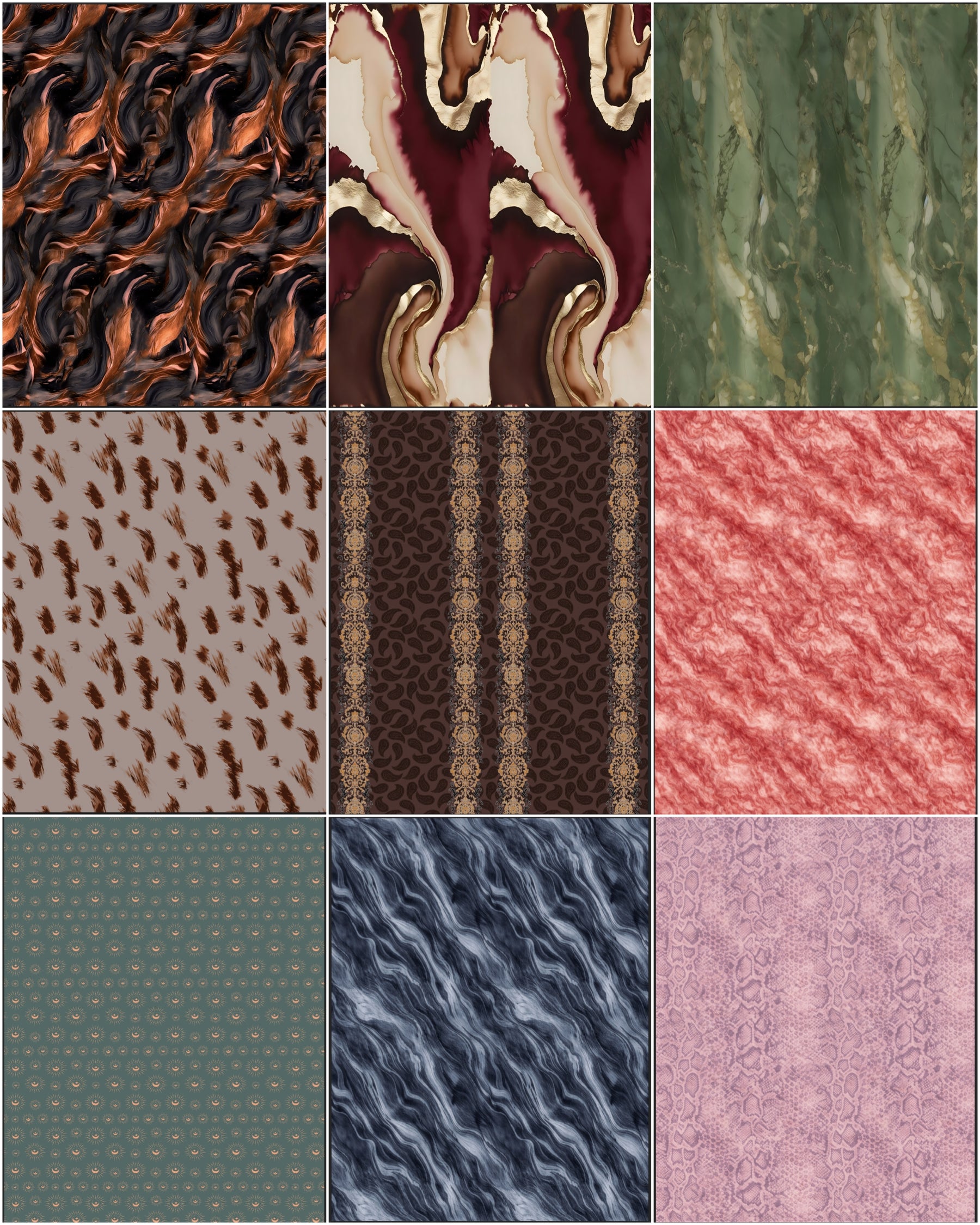MYI001 Printed Modal Design Catalog - Elegant Styles and Versatile Options - Custom hijab