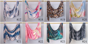JBMY010  Printed Liquid Jersey Hijab