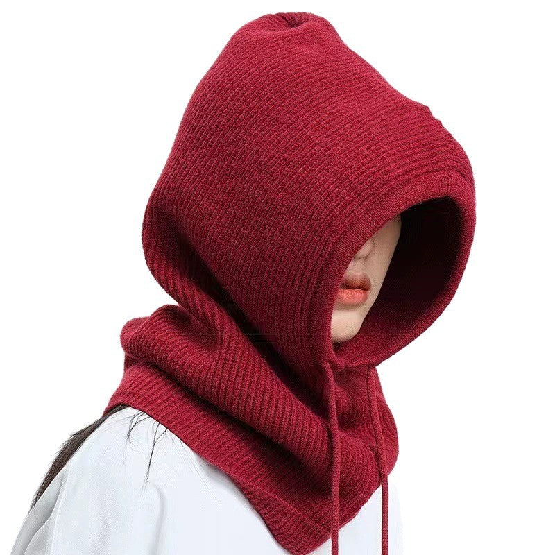 CGS-M380  Plain Jersey Knit Acrylic Hijab Cap