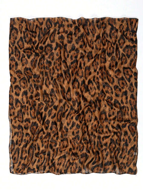 MYM04 Modal Leopard Style Scarf/hijab