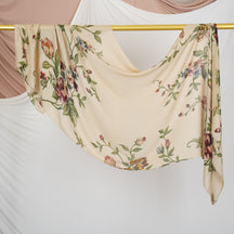 DL003  Double-Sided Modal Printed Single-Stitch Right-Angle Rolled-Edge Hijab