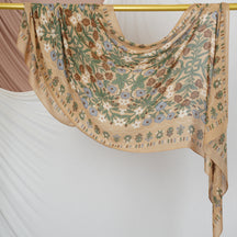 DL003  Double-Sided Modal Printed Single-Stitch Right-Angle Rolled-Edge Hijab