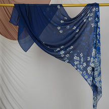 DL003  Double-Sided Modal Printed Single-Stitch Right-Angle Rolled-Edge Hijab