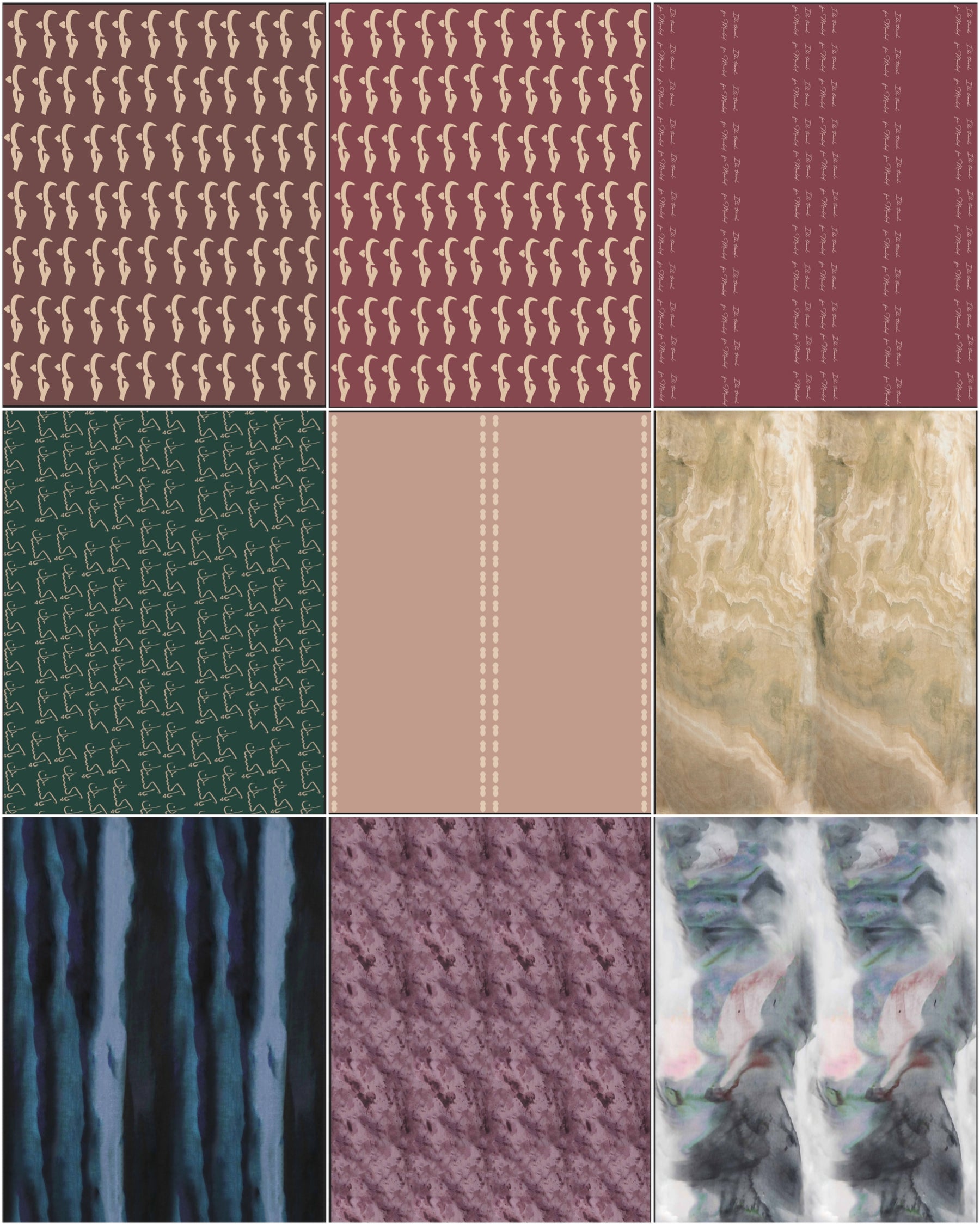 MYI001 Printed Modal Design Catalog - Elegant Styles and Versatile Options - Custom hijab