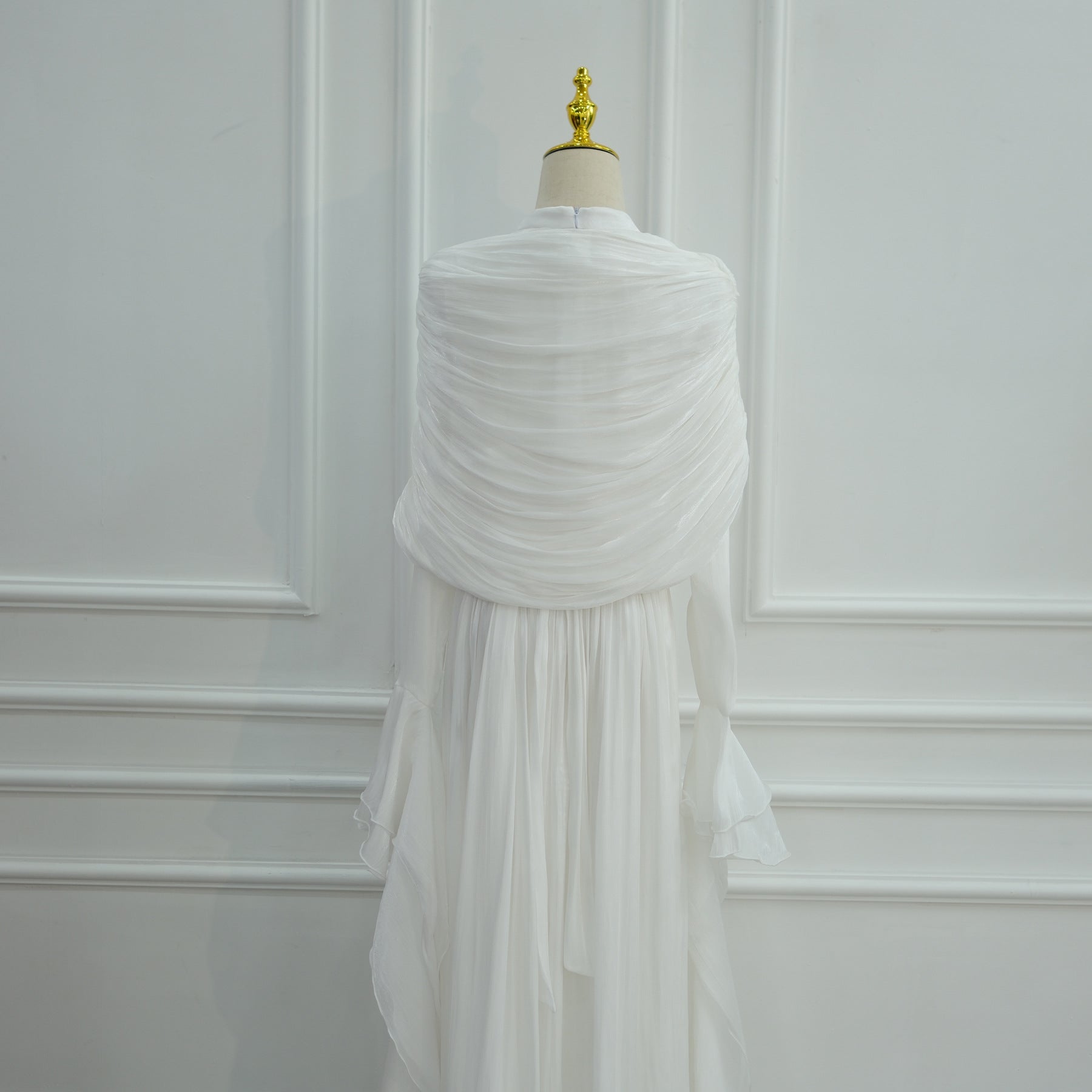 LR1169  Double-layer waist dress – no hijab