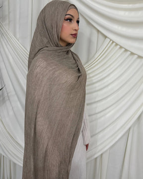 MYZ002 Textured rayon hijab