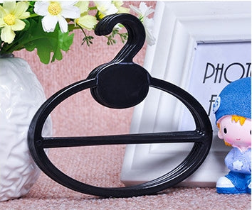 5005#13cm  Scarf Holder Plastic Oval Display Hook