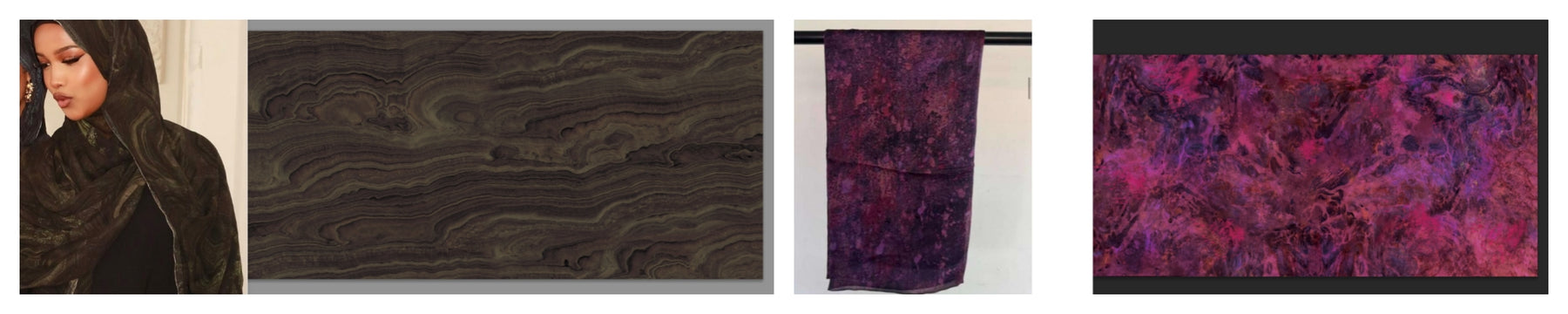MYU001   printed silk (Product style diagram)